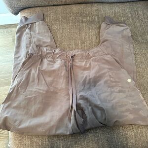 Dust Purple Slick Joggers